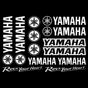 Наклейка Yamaha набор