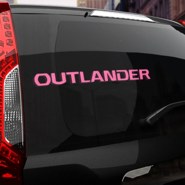 Наклейка Mitsubishi Outlander