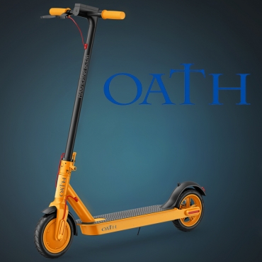 Наклейка OATH на самокат