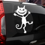 Наклейка Crazy Cat