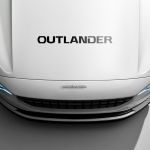 Наклейка Mitsubishi Outlander