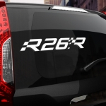 Наклейка Renault Megane R26.R
