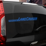 Наклейка Toyota Land Cruser