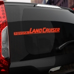 Наклейка Toyota Land Cruser